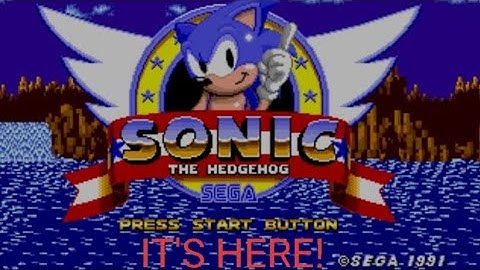 A prototype build of Sonic the Hedgehog was finally found!
