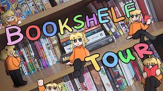 Touring my Manga collection and Bookshelf