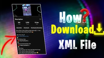 How To Download XML File // How To Send XML File In Alight motion