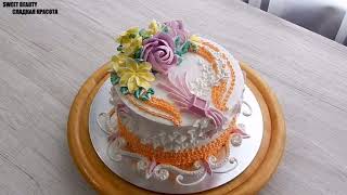 УКРАШЕНИЕ ТОРТОВ, Торт &quot;ЭЛЕН&quot; от SWEET BEAUTY СЛАДКАЯ КРАСОТА&quot; , Cake Decoration