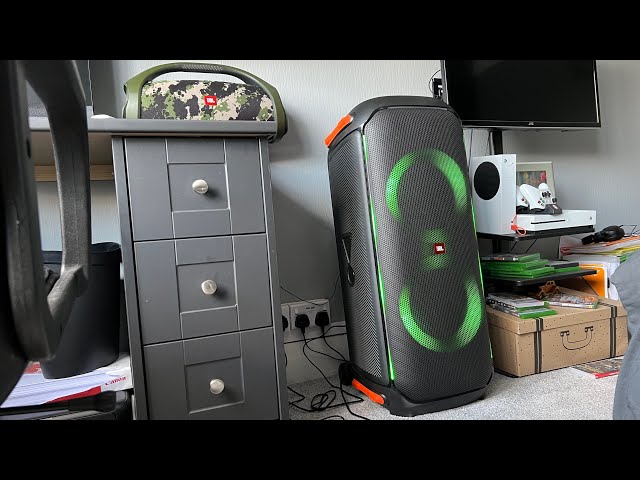 JBL PARTYBOX 710 Bass test!!!! (Crazy!!) 60% volume with Bass boost off!!! DBYJ