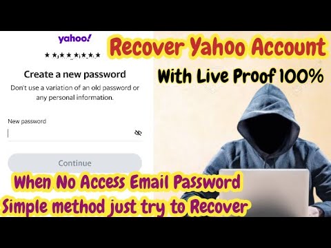 ?LIVE How to Recover Yahoo Password without Recovery Email ID and Phone Number |Reset Yahoo Password