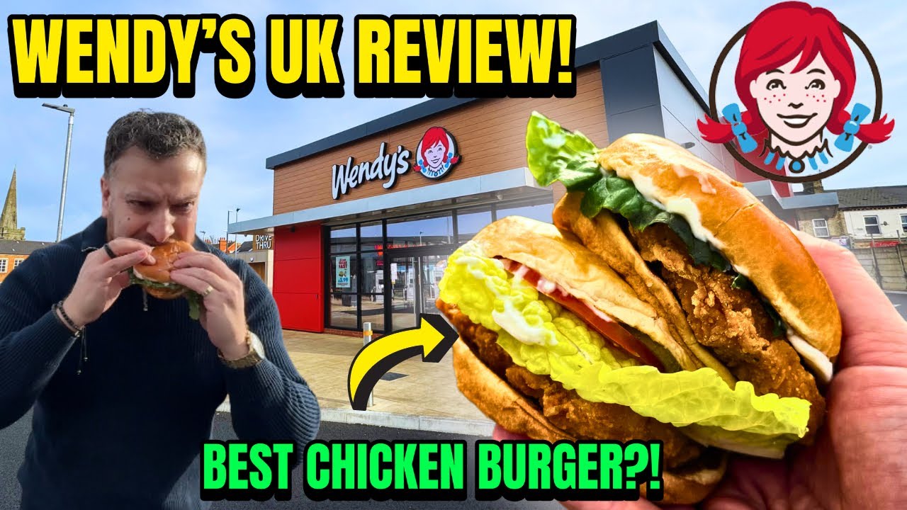 The BEST Chicken Burger? WENDY’S UK REVIEW! YouTube
