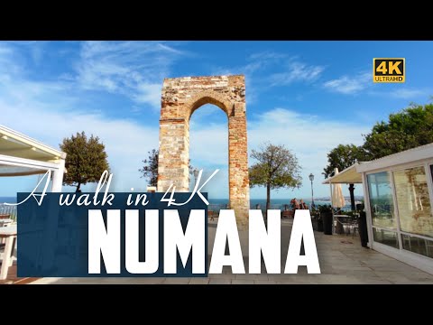 I BORGHI PIÙ BELLI D'ITALIA: Numana, Italy - A walk in 4K - Fimi Palm