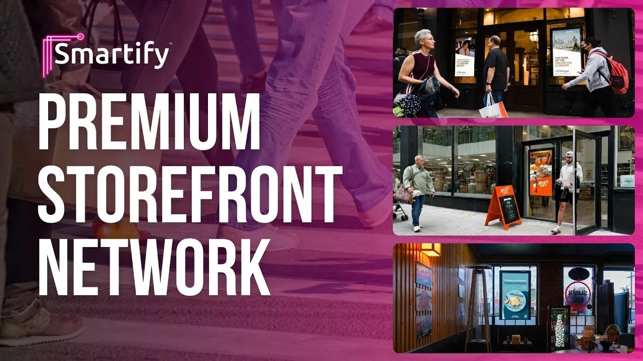 Smartify Helps Local Businesses Turn Their Storefront Into a Revenue-Generating Media Channel