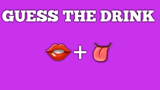 Can You Guess the DRINK 🍹🥃By Emoji (Emoji Quiz)
