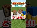 本物のブロックはどっち?2 #マイクラ