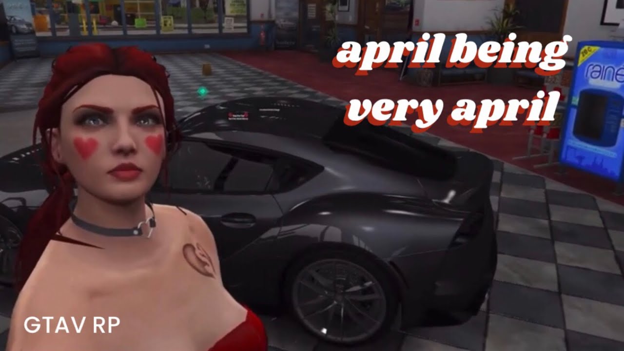 april being very april