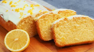 Moist LEMON CAKE! 1 Lemon and 5 Minutes| NO MIXER| You'll bake this Easy and Tasty Cake Every Day
