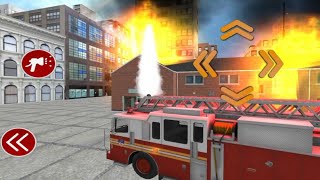 REAL FIRE TRUCK DRIVING SIMULATOR 3D - ANDROID GAMEPLAY screenshot 4