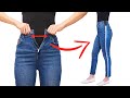 Useful sewing tio how to upsize jeans in the waist and hips quickly