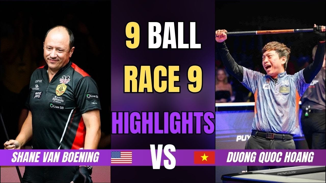 The Kind of Pressure That Breaks Champions | Shane Van Boening - Duong Quoc Hoang | HIGHLIGHTS