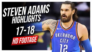 Thunder C Steven Adams 2017-2018 Season Highlights ᴴᴰ