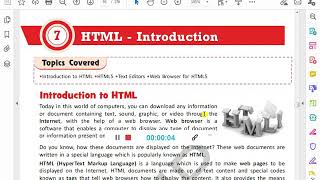 CLASS 7-LESSON-7- HTML PART 1