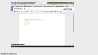 Google Basics Part 2: Documents