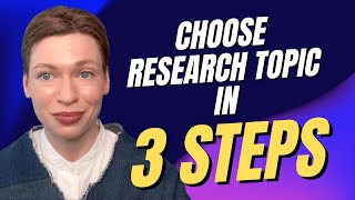 How to Choose a Creative Research Topic in 3 Simple Steps