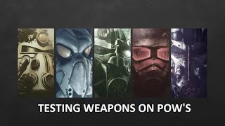 Fallout 4 - Testing Weapons On POW's - Star Trek Phaser