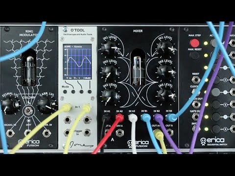 Erica Synths Fusion Tube Mixer mkII demo