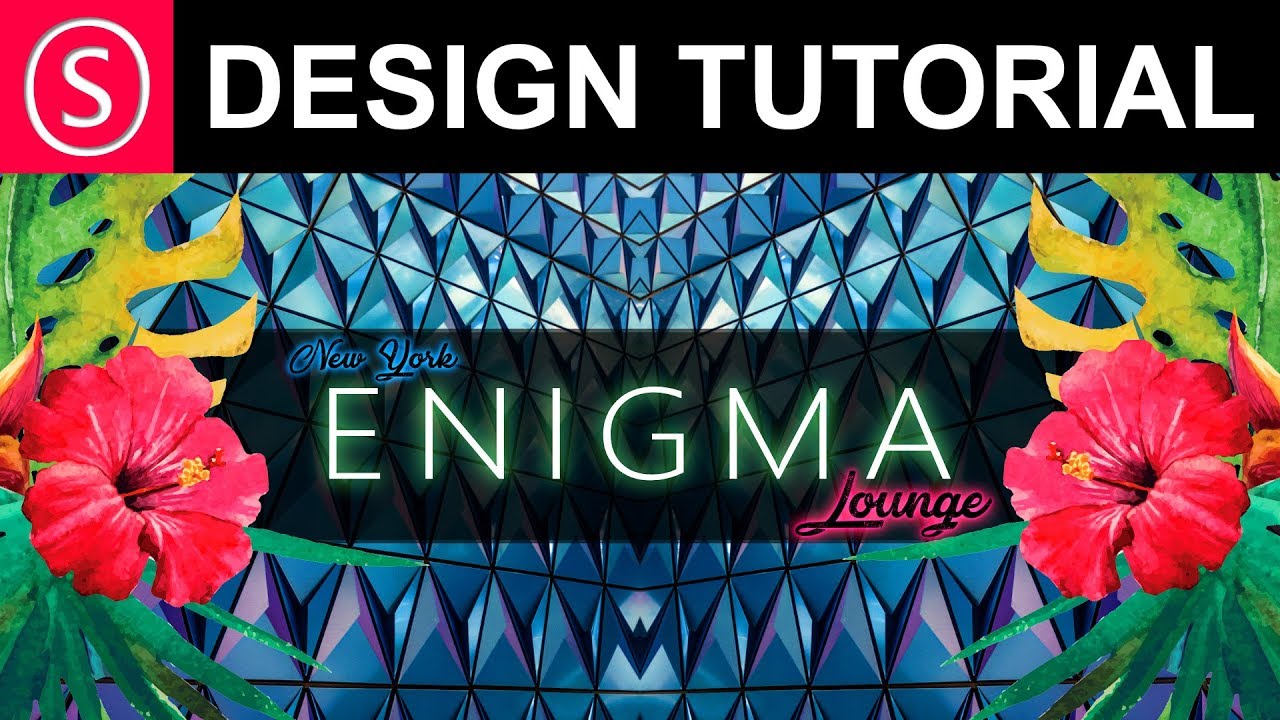 Affinity Photo – Design Project: Enigma Lounge