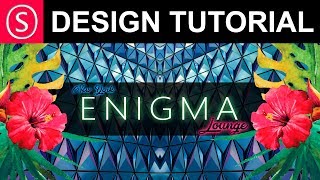 Affinity Photo - Design Project: Enigma Lounge screenshot 2