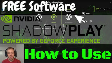 Start Recording Using Nvidia Shadowplay Tutorial (2017) - FREE Software for Games