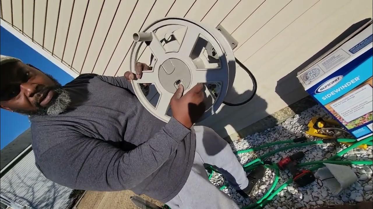 suncast sidewinder hose installation handyman tony 6784696349 (Atlanta