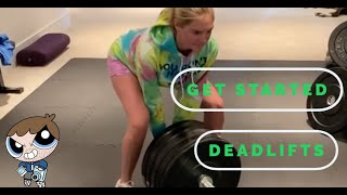 Kate Upton Crushing Landmine Deadlifts