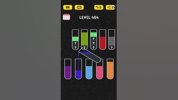 🏅 Water Sort 🧪 LEVEL 464 🧪 #shorts #watersort #puzzle #walkthrough #solution #guia #guiarapida