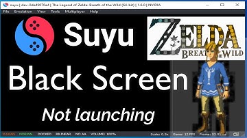 Suyu emulator | How to fix Zelda Breath of the Wild from Black Screen on Launching