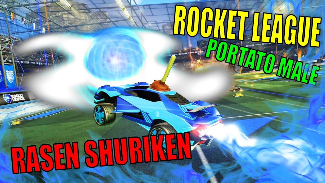 NARUTO MODE su ROCKET LEAGUE YouTube