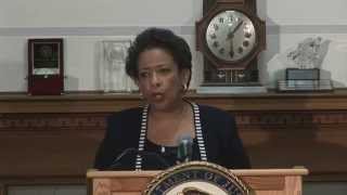 AG Loretta E. Lynch Delivers Remarks on the Ongoing Situation on Baltimore