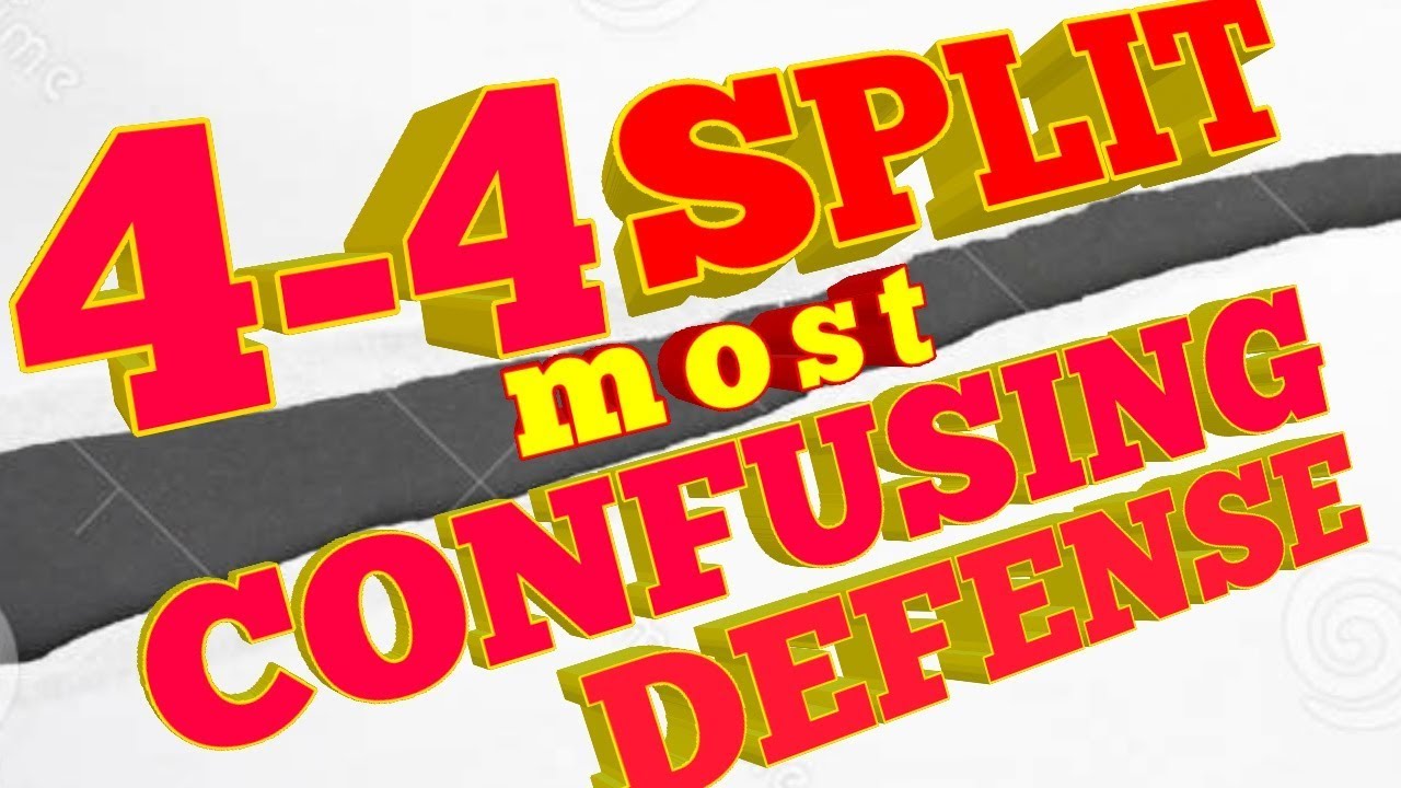 MADDEN 18 BEST DEFENSIVE SCHEME. CREATE TURNOVERS. CONFUSE YOUR OPPONENT FROM THE 4-4 SPLIT