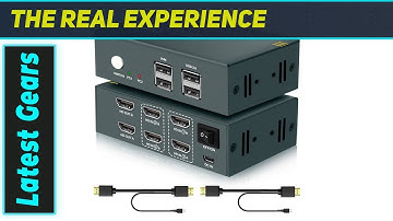 Best Dual Monitor KVM Switch? 2 PC Setup with 4K 30Hz!
