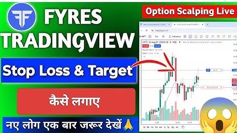fyers me stoploss and target kaise lagaye||How to use smart exit in fyers app 