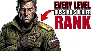 Your Life as Every Level Russian Soldier Rank