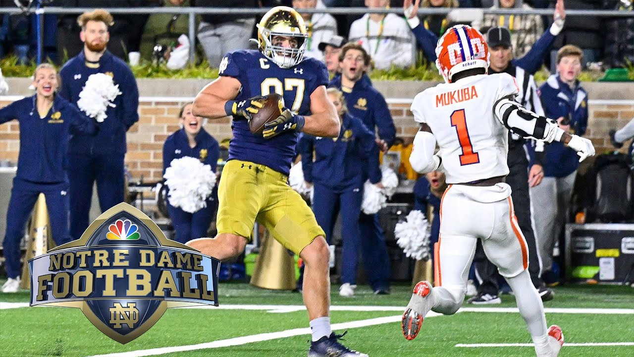 Notre Dame TE Michael Mayer's top plays of the 2022 season | NBC Sports