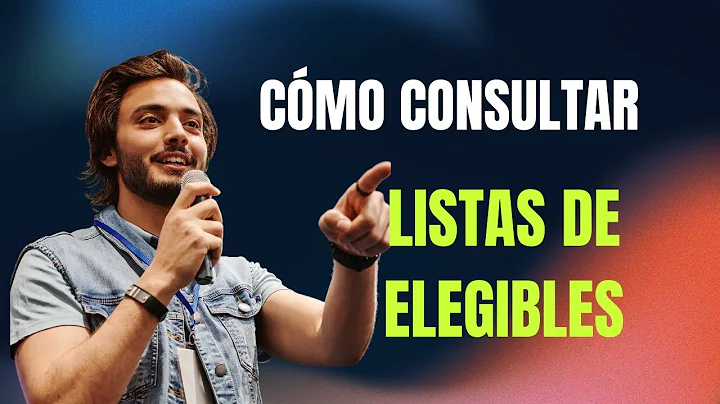CÓMO CONSULTAR LISTAS DE ELEGIBLES EN EN BNLE