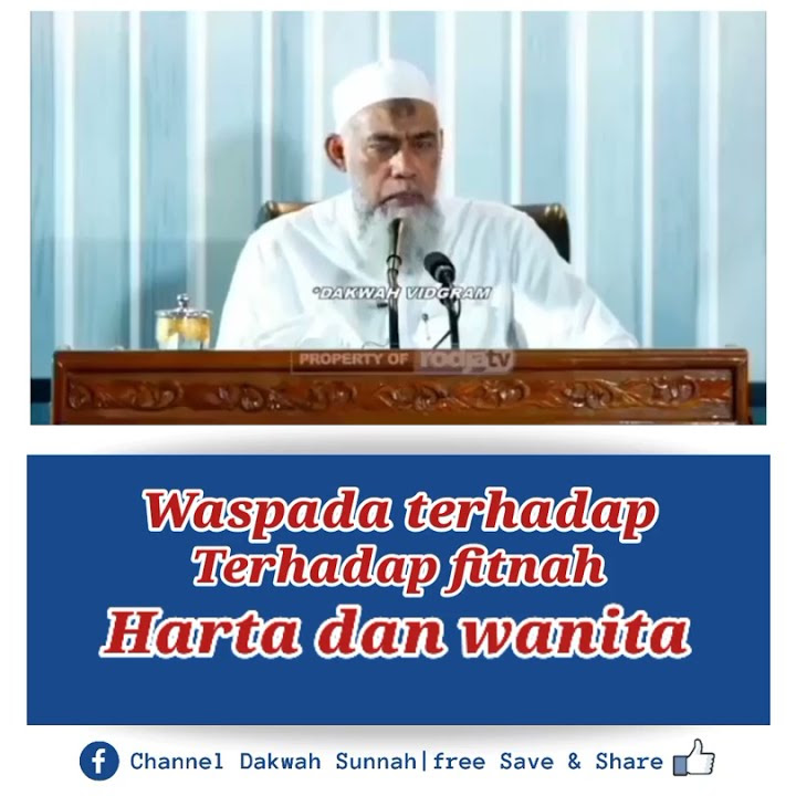 Waspada terhadap fitnah harta dan wanita. #shorts
