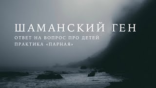 Шаманский Ген - ответ на вопрос про детей. Практика &quot;Парная&quot;