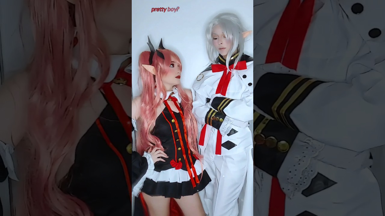 Wanna go toe to toe with me, pretty boy? | Krul Tepes & Ferid Bathory #cosplay | Owari no Seraph