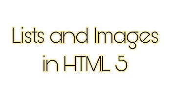 lists and Images in HTML 5| Oxford Computer Book 8 #digitallearning #lecture #computer