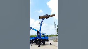All-in-one hoisting machine, multi-functional wood grab machine, construction machinery, one mac