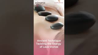 Get the transcendent warmth of Hot Stone Massage at The Experience Spa | Ajman | #spa #spaindustry