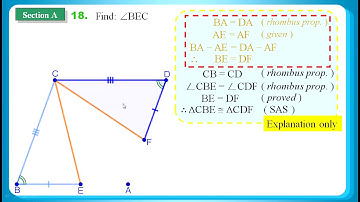 HKDSE 2018 Maths Core Paper 2 Q18: Regular Polygon 正多邊形、Interior Angles Sum of Polygon、Kite Property