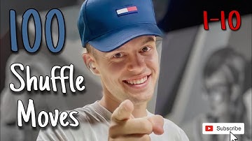 100 Moves Shuffle Dance #1 | Cutting Shapes (Dance Moves Tutorial) | 1-10