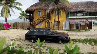 1987 MERCEDES - BENZ AMG HAMMER WAGON - FORZA HORIZON 5 | Steering Wheel Gameplay