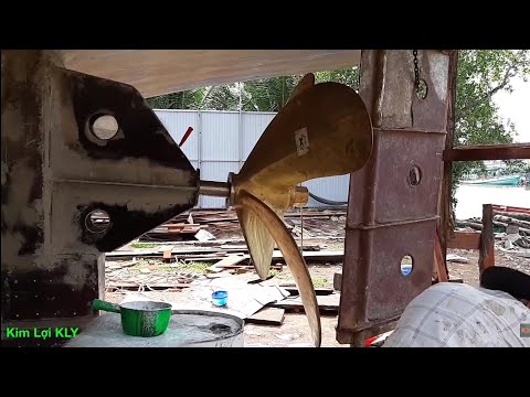 Khám phá xưởng đóng tàu biển.Ở Kiên Giang