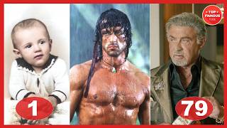 Sylvester Stallone Through the Years ⭐ Transformation From 1 to 79 Years Old