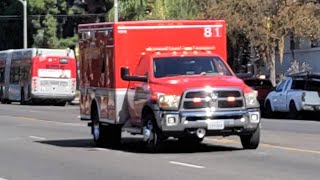 LAFD Rescue 81 (Reserve) Transporting