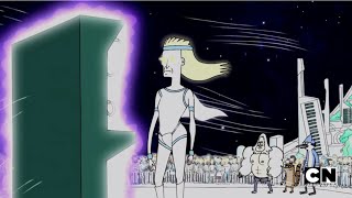 Regular Show - Gary vs David Synthesizer Duel (HD)